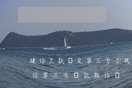 捷信欠款轉交第三方了我怎么還款。(捷信第三方還款能信嗎)